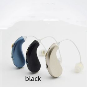 Multi-Color Non-howling Rechargeable Listening Aid Listening Headset (Option: Black USB)