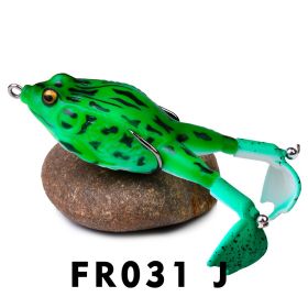Rotating Legs Thunder Frog Luer Soft Lure (Option: Color J)