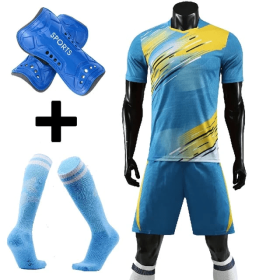 Children's Football Uniform Suit Sports Training Uniform (Option: Suit6-26)