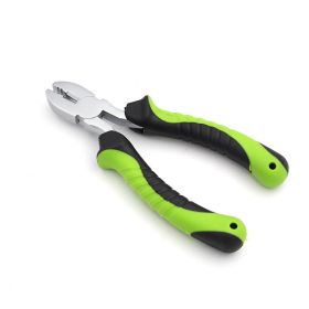 Outdoor Wild Fishing Cable Cutters Sea Fishing Pliers Lure Fishing Pliers X45D (Color: Green)