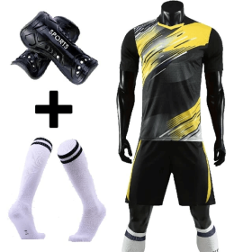 Children's Football Uniform Suit Sports Training Uniform (Option: Suit12-24)