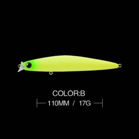 Horse Mouth Tilapia Mino Dummy Bait (Option: Color B)