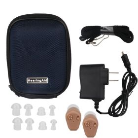 15V Rechargeable In-ear Hearing Aid Listening Headset (Option: American Standard Two)