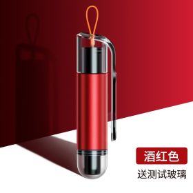 Automobile Safety Hammer Car Multifunction (Color: Wine Red)