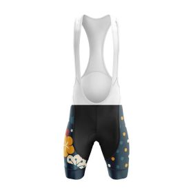 Summer Short-sleeved Cycling Jersey Suit Mountain Bike (Option: Suspender shorts-XS)