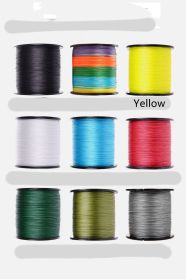 Hook Drop Spinning Wheel Fishing Line (Option: Yellow-1.0)