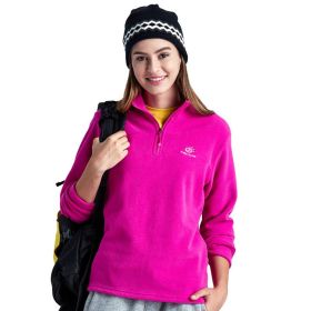 Jacket Liner Pullover Fleece Outdoor Women's Clothing (Option: Pink-L)