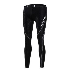British Men's Swimming Trunks Can Participate In The Competition (Option: Black spell grey-XL)